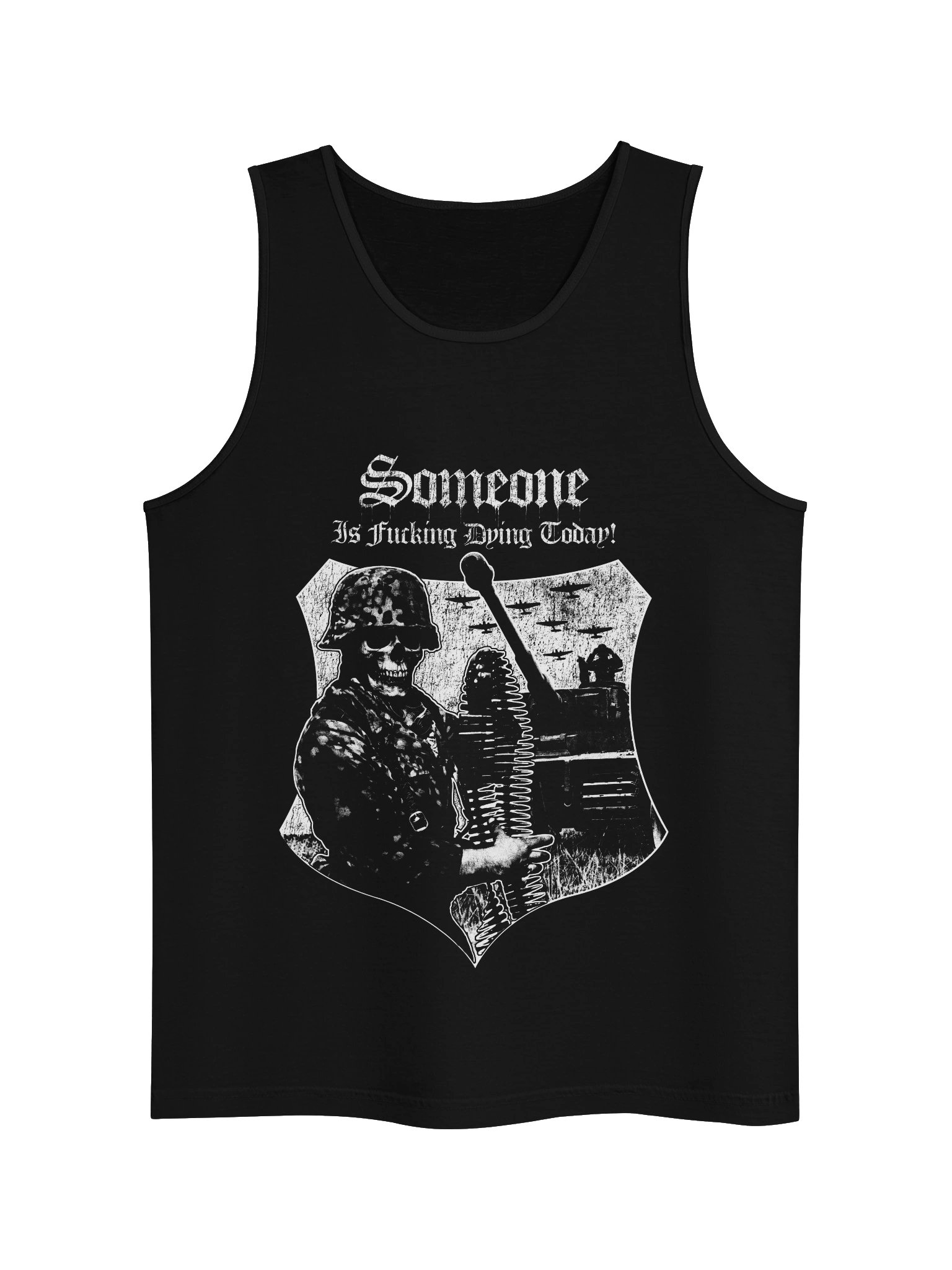 DYING TODAY TANKTOP BACKPRINT product image (1)