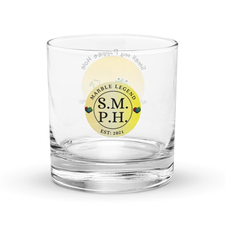 SMELL MY PUPPET HOLE ROCKS GLASS product image (2)
