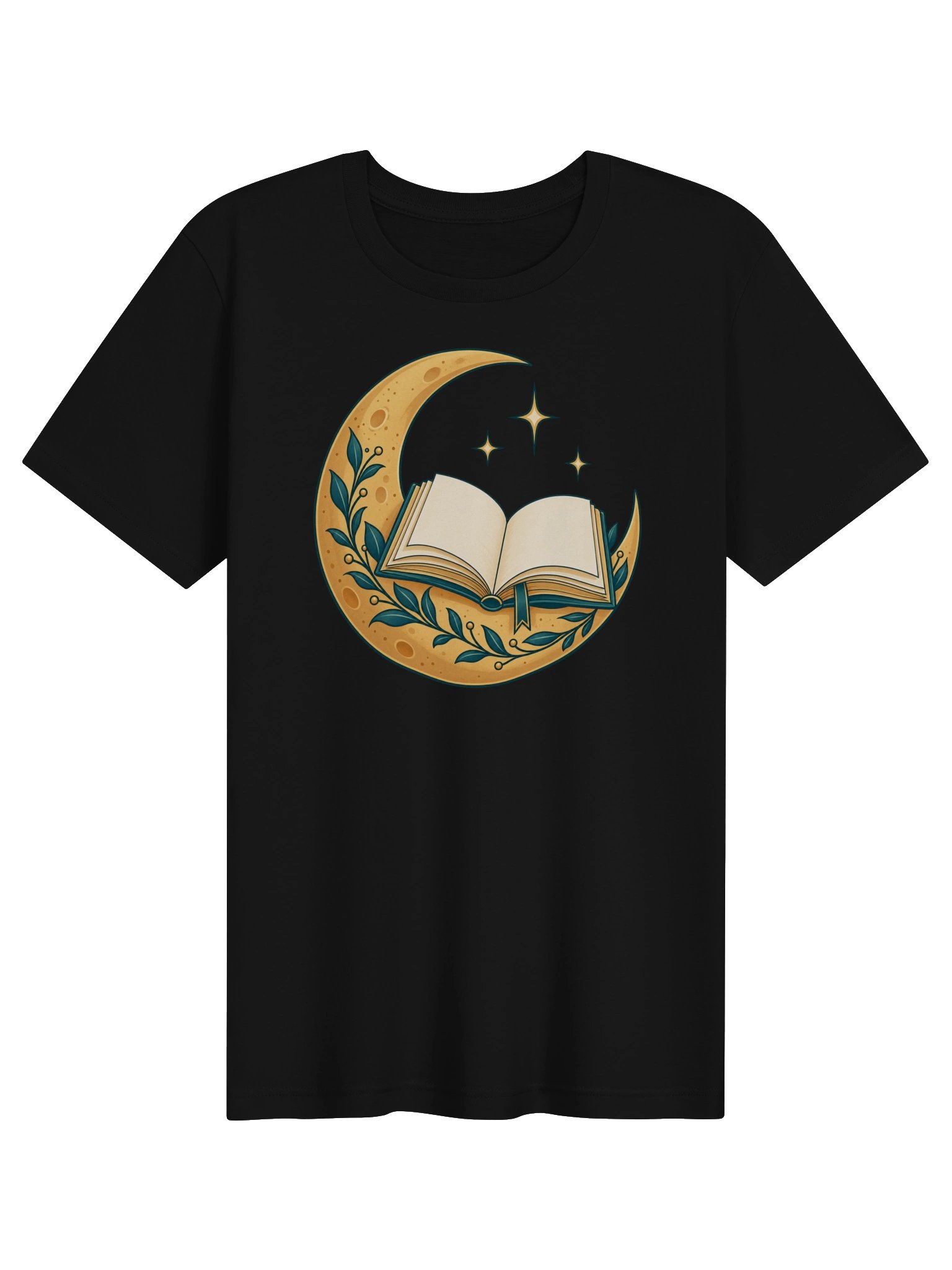 Moonlit Pages Journaling T-Shirt product image (1)