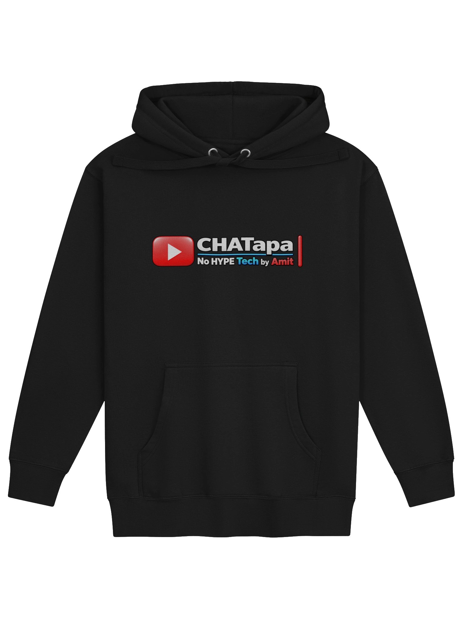 CHATapa No Hype Tech – Classic Logo Hoodie product image (9)