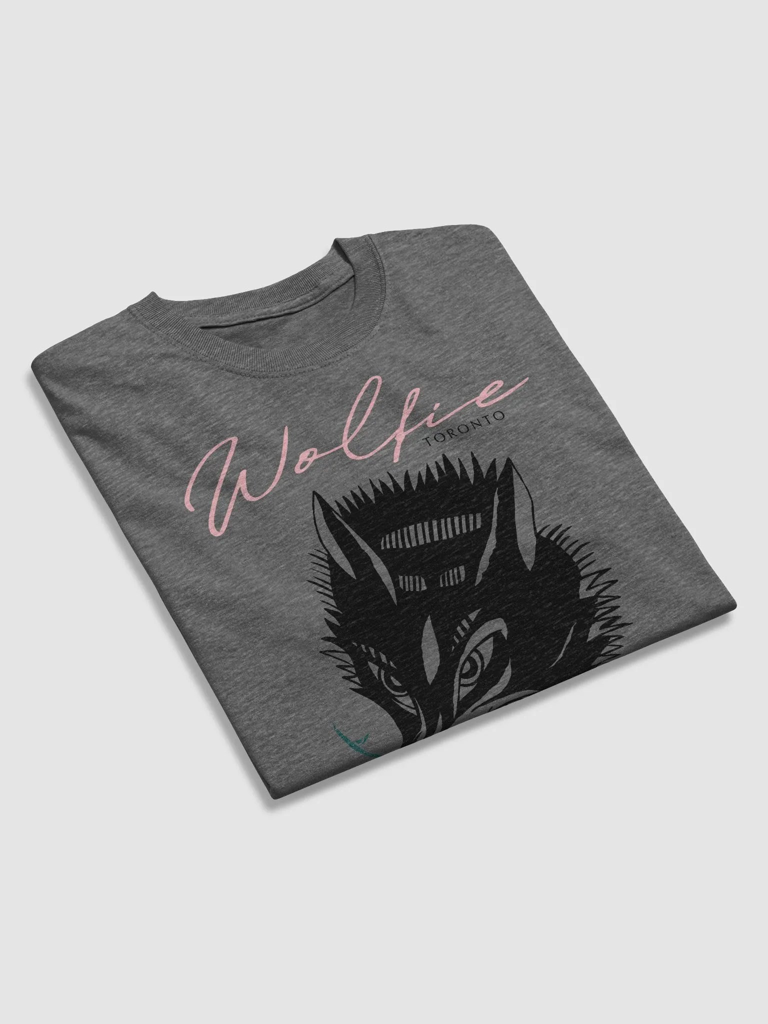 WOLFIE BLACK WOLF TEE product image (3)