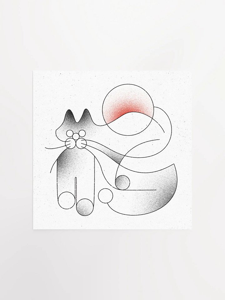 Red Sun Art Print product image (1)