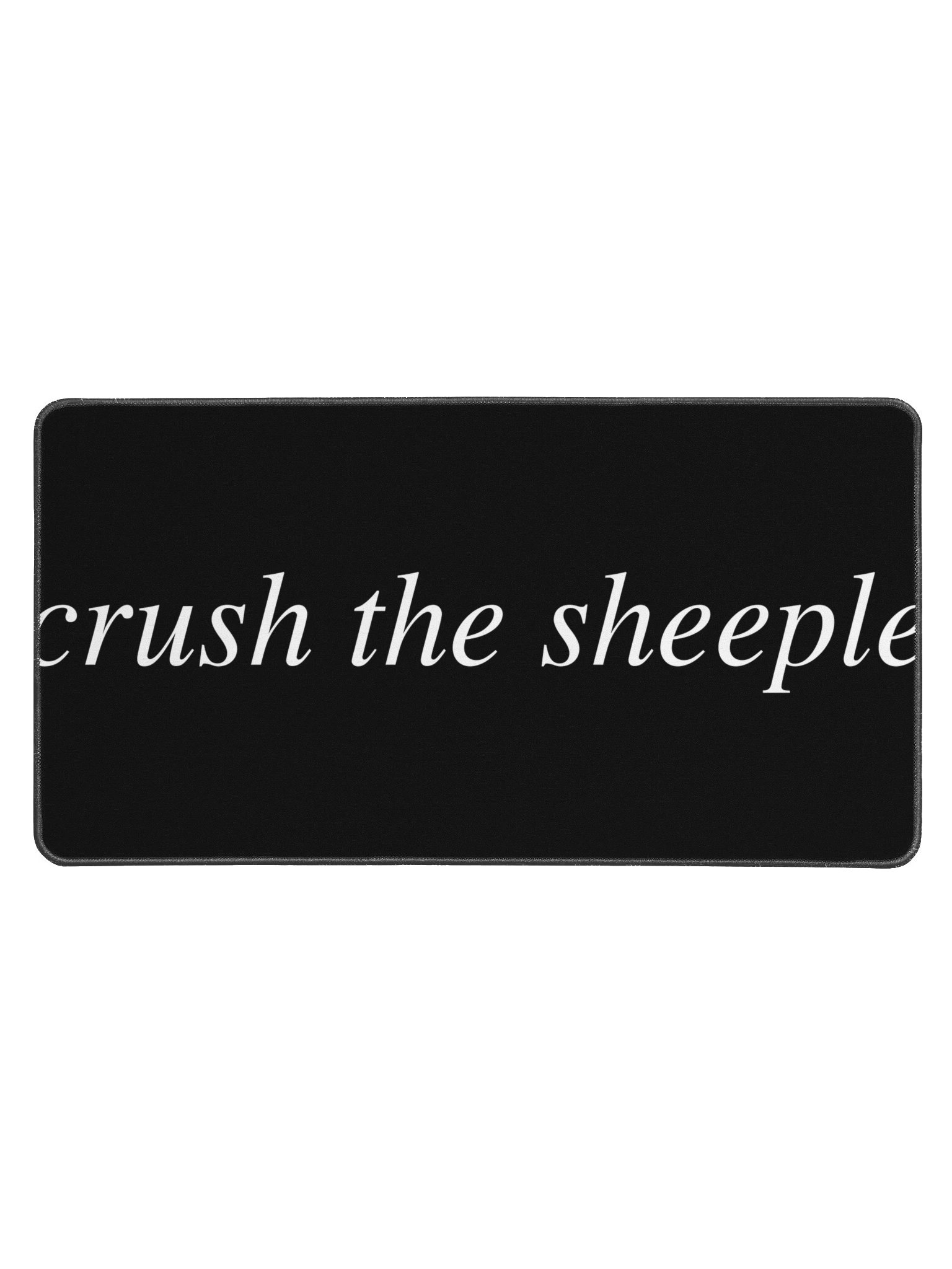 No ShopCo Desk Mat 15.5 x 31.5 - White Design product image (1)