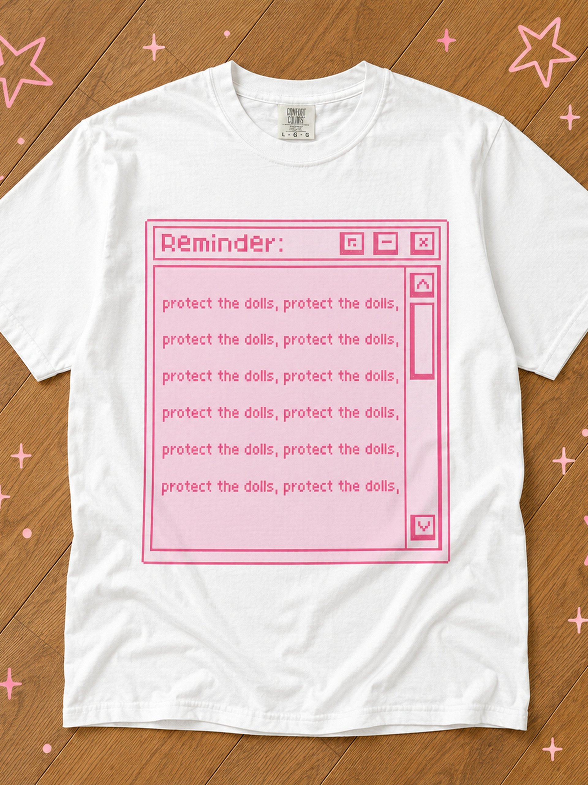 Reminder: Protect The Dolls Tee | Trans Pride Graphic Tee product image (1)