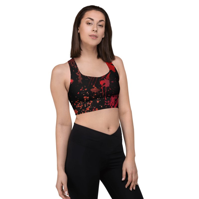 Rogue Splatter Claw Longline Sports Bra product image (4)