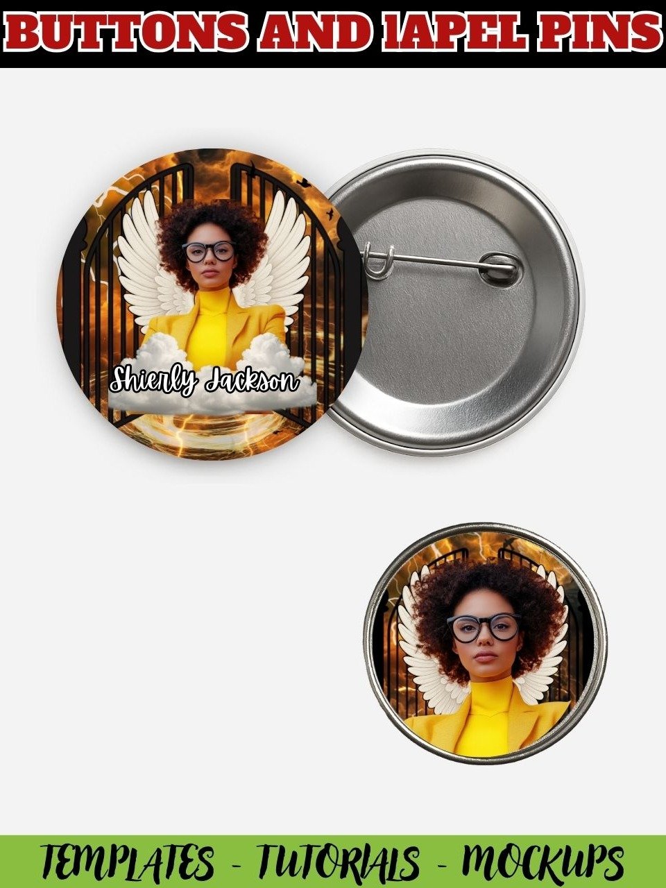 Mega Bundle - Templates and Tutorials - Gold and Black Memorial product image (4)