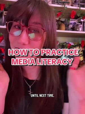 Media Literacy Course Episode 5: How to practice media literacy  Let’s examine a few questions we can ask ourselves to look deeper into the media we consume and create a more well-rounded library of information we can pull from in daily life to broaden our horizons and understand media better.  #medialiteracy #criticalthinking #contentcreation #medialiterally #literacy