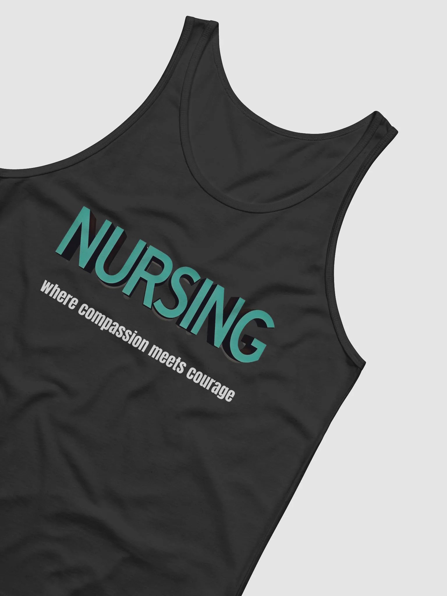 Compassion Meets Courage Nursing Tank product image (17)