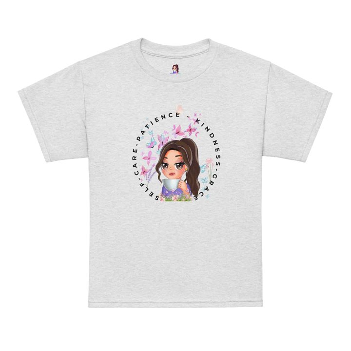 Self-care, Patience - Kindness Youth Sports Tee product image (1)
