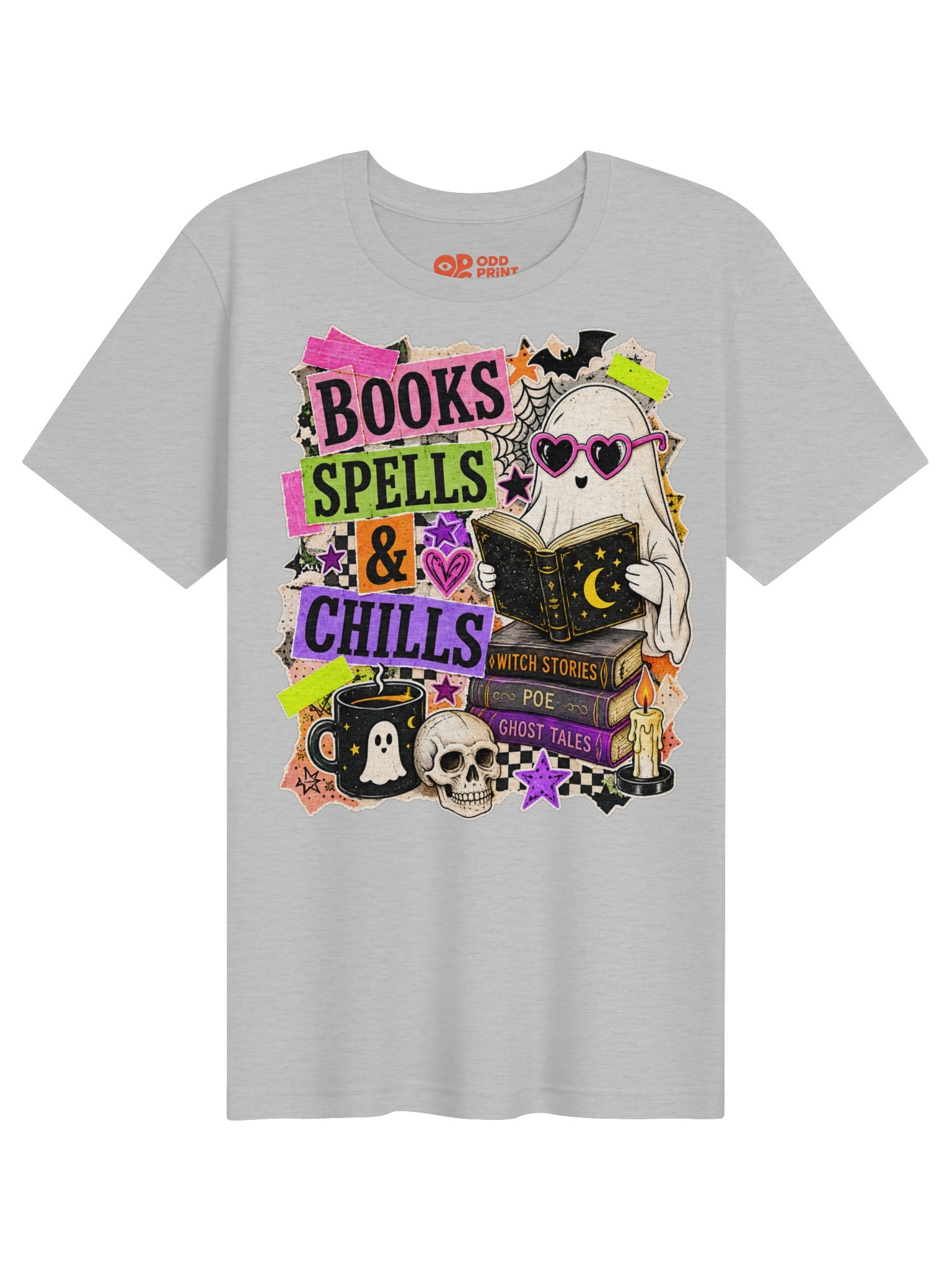 Books, Spells & Chills Halloween T-Shirt product image (4)