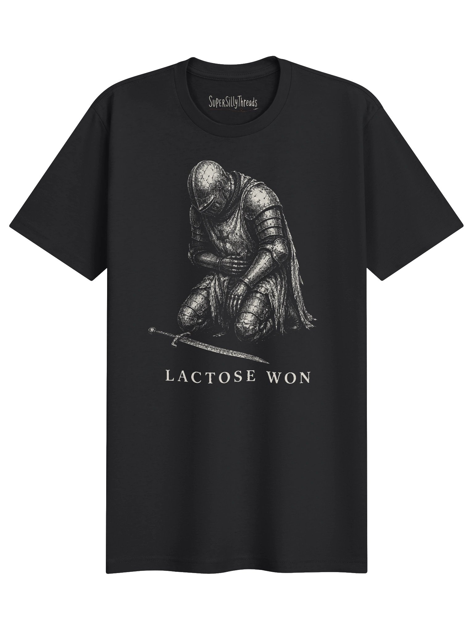 Lactose Won Medieval Knight Tee product image (1)