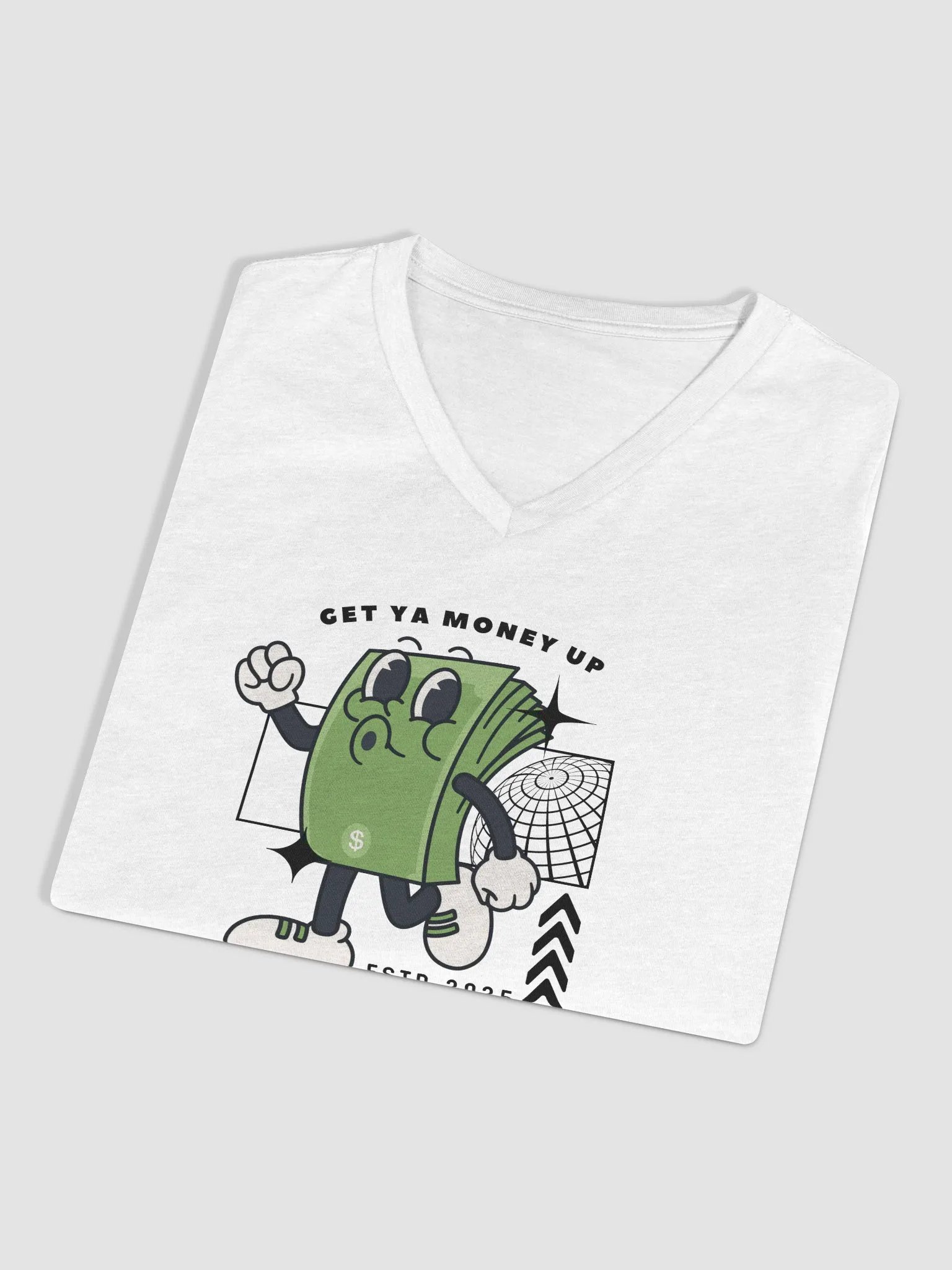 Funny Money Walking V-Neck Tee product image (11)