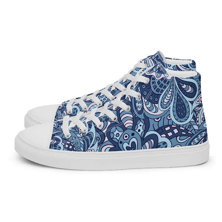Symmetrical Floral High Tops product image (1)