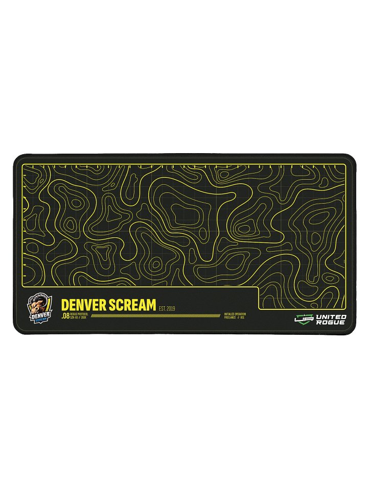 Denver Scream Map Desk Mat product image (1)