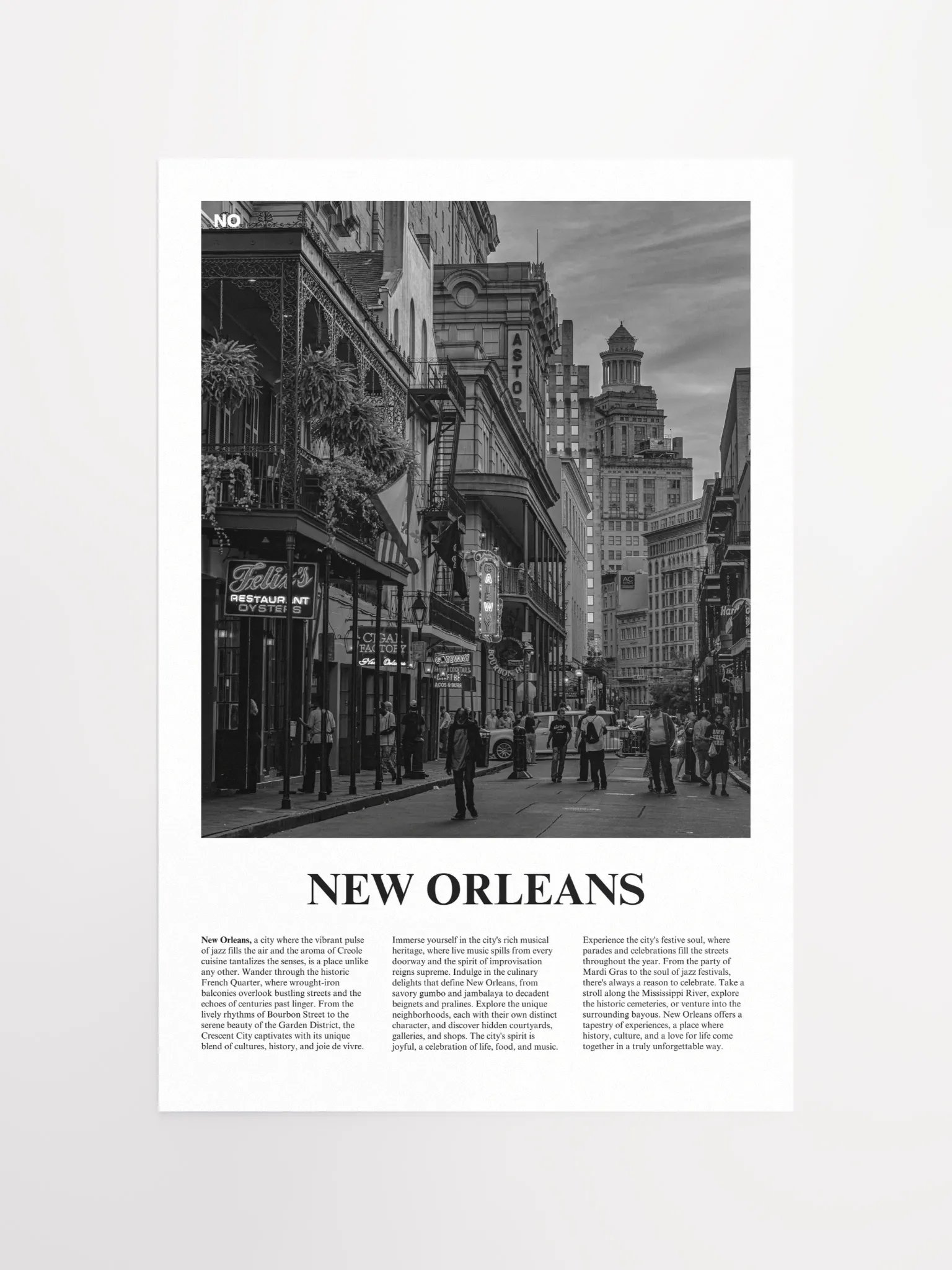 New Orleans 03 Newspaper Poster product image (9)
