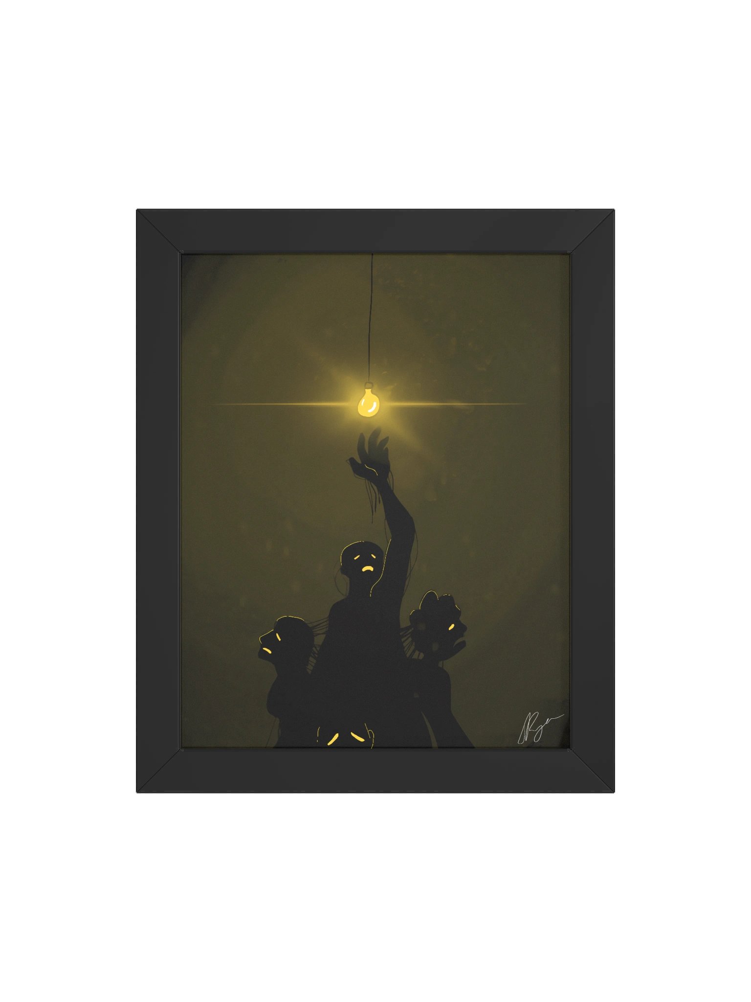 The Light — Framed Print product image (100)