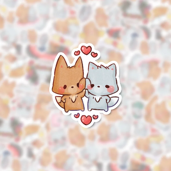 Lumi & Nyx's adventures ✨ | Die cut stickers product image (2)
