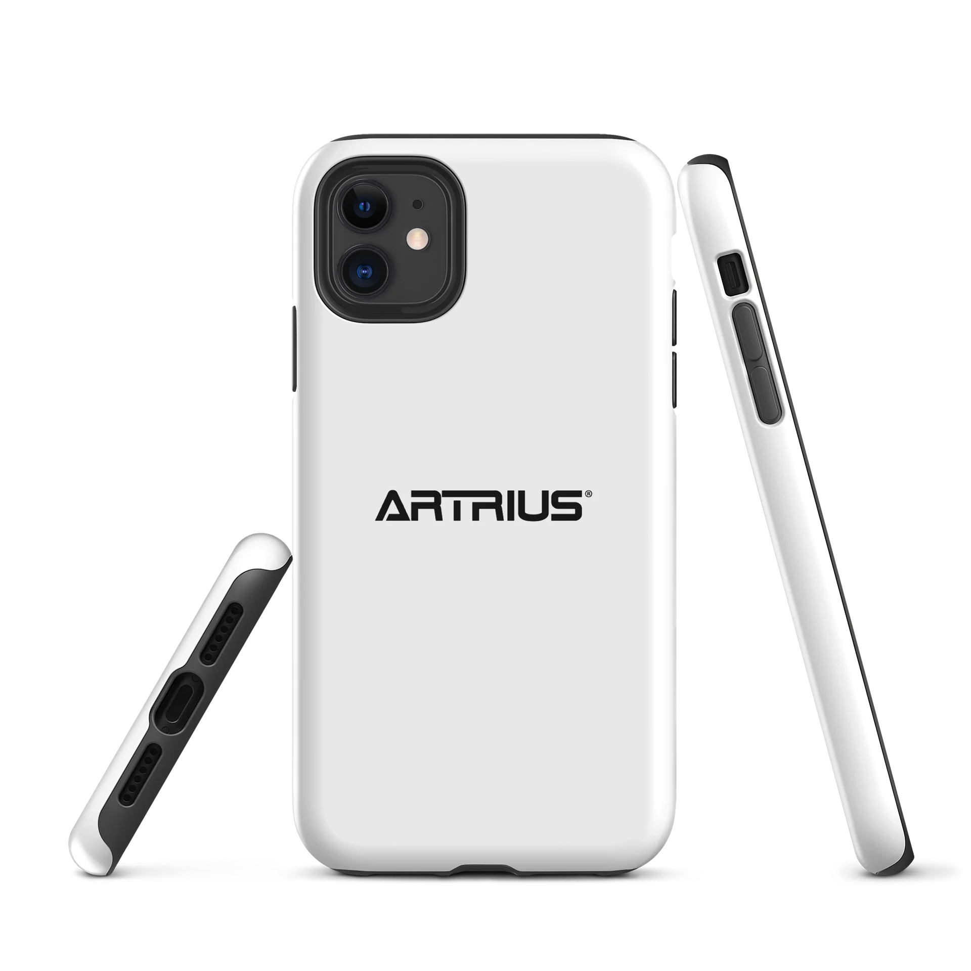 ARTRIUS Logo Tough Case for iPhone – White product image (1)