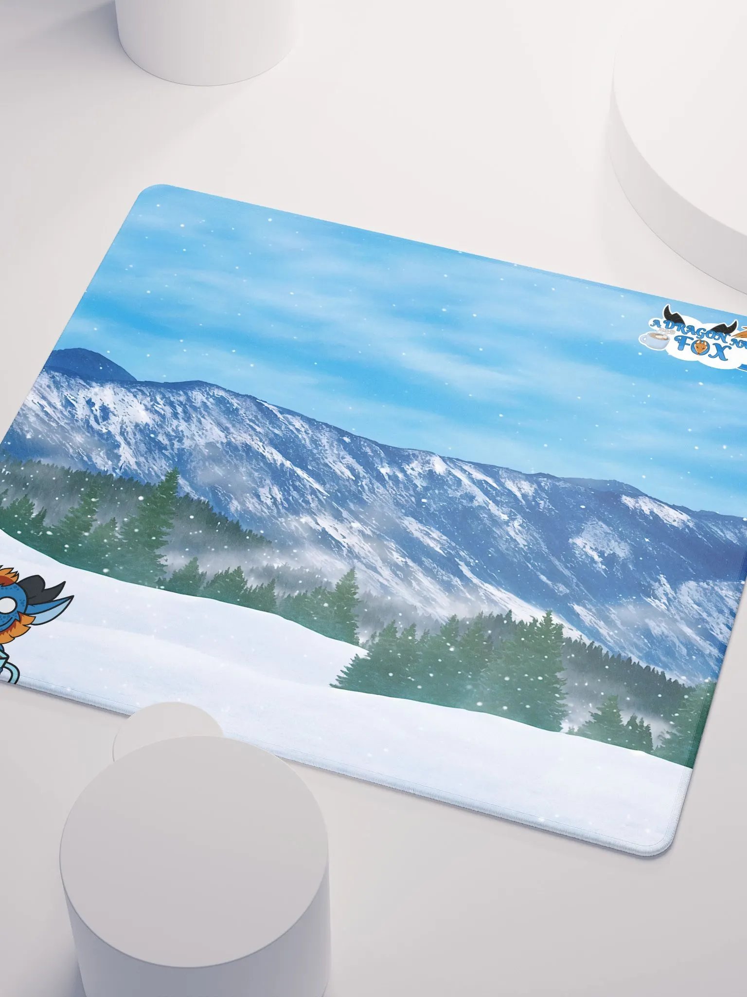 ADragonNamedFox - 'A Day for Hot Chocolate' Mouse Pad product image (3)