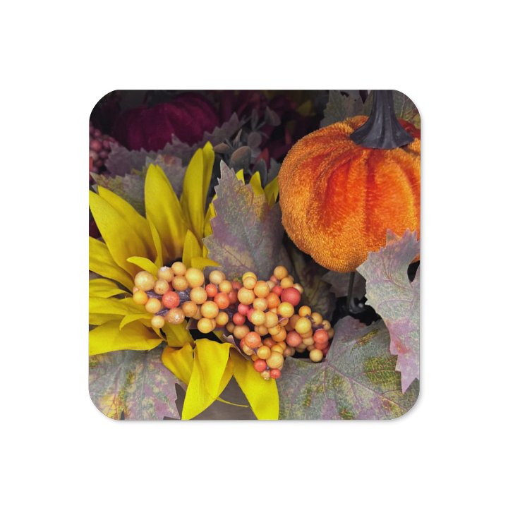 Autumn Elegance Cork Coaster Set product image (1)