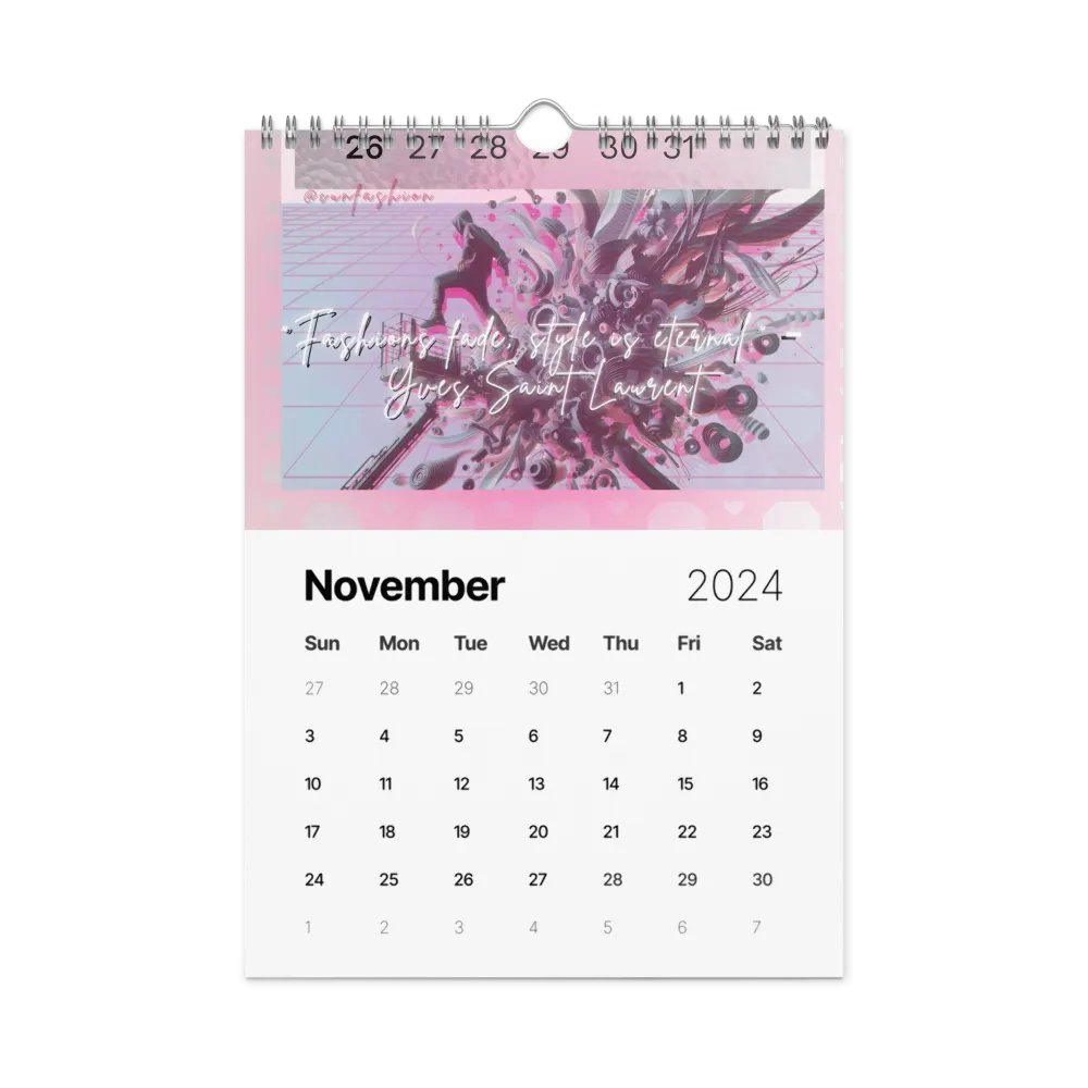 Cun's Fashion Inspiration Calendar product image (11)