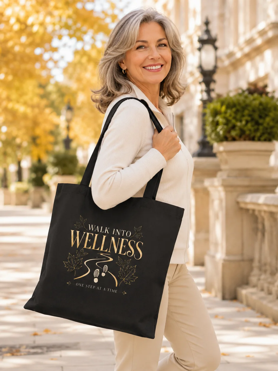 Walk Into Wellness Everyday Tote Bag product image (1)