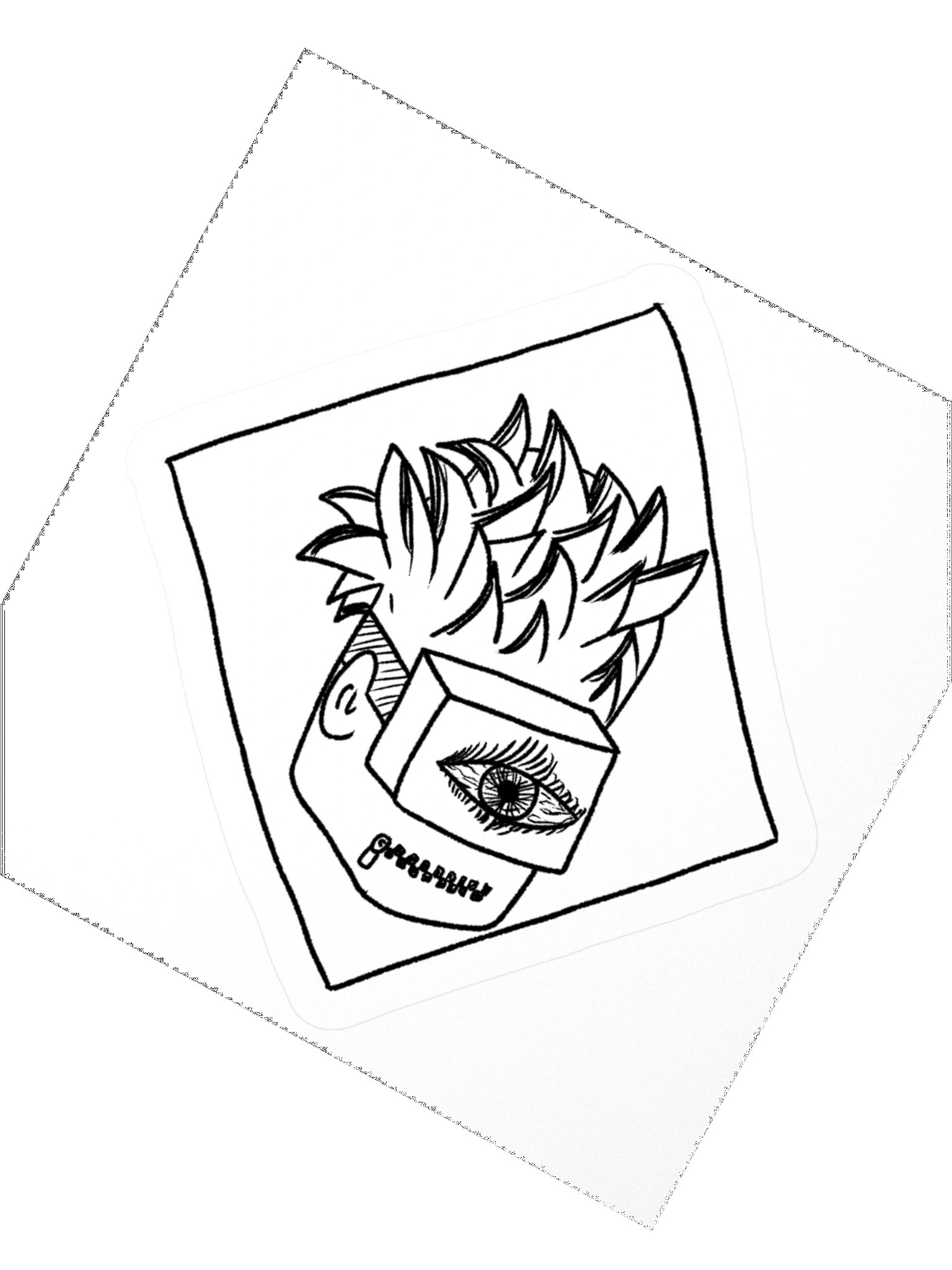 Head Set Sticker product image (5)