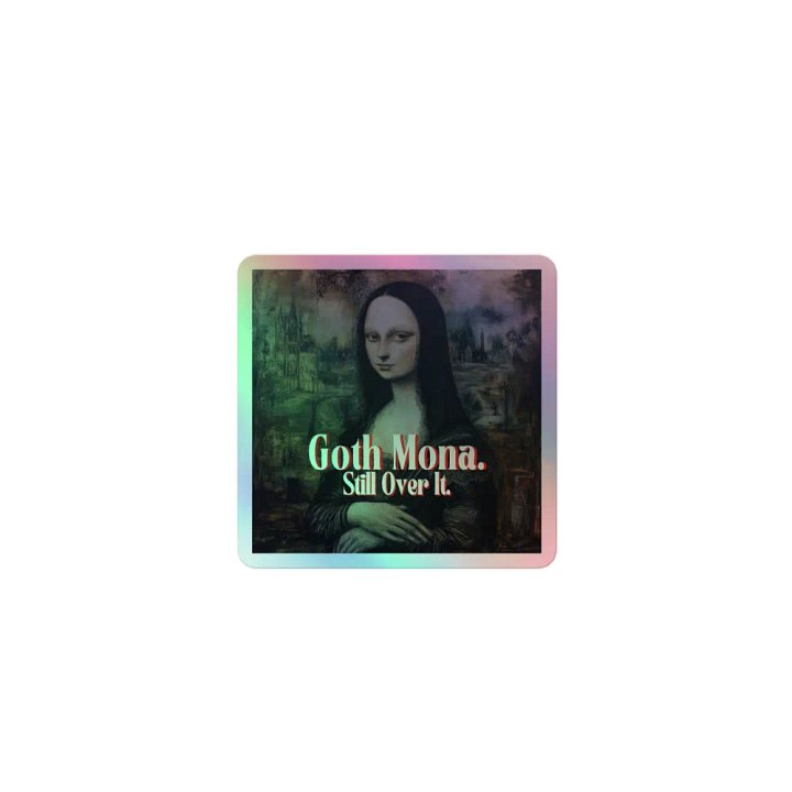 Goth Mona Sticker product image (1)