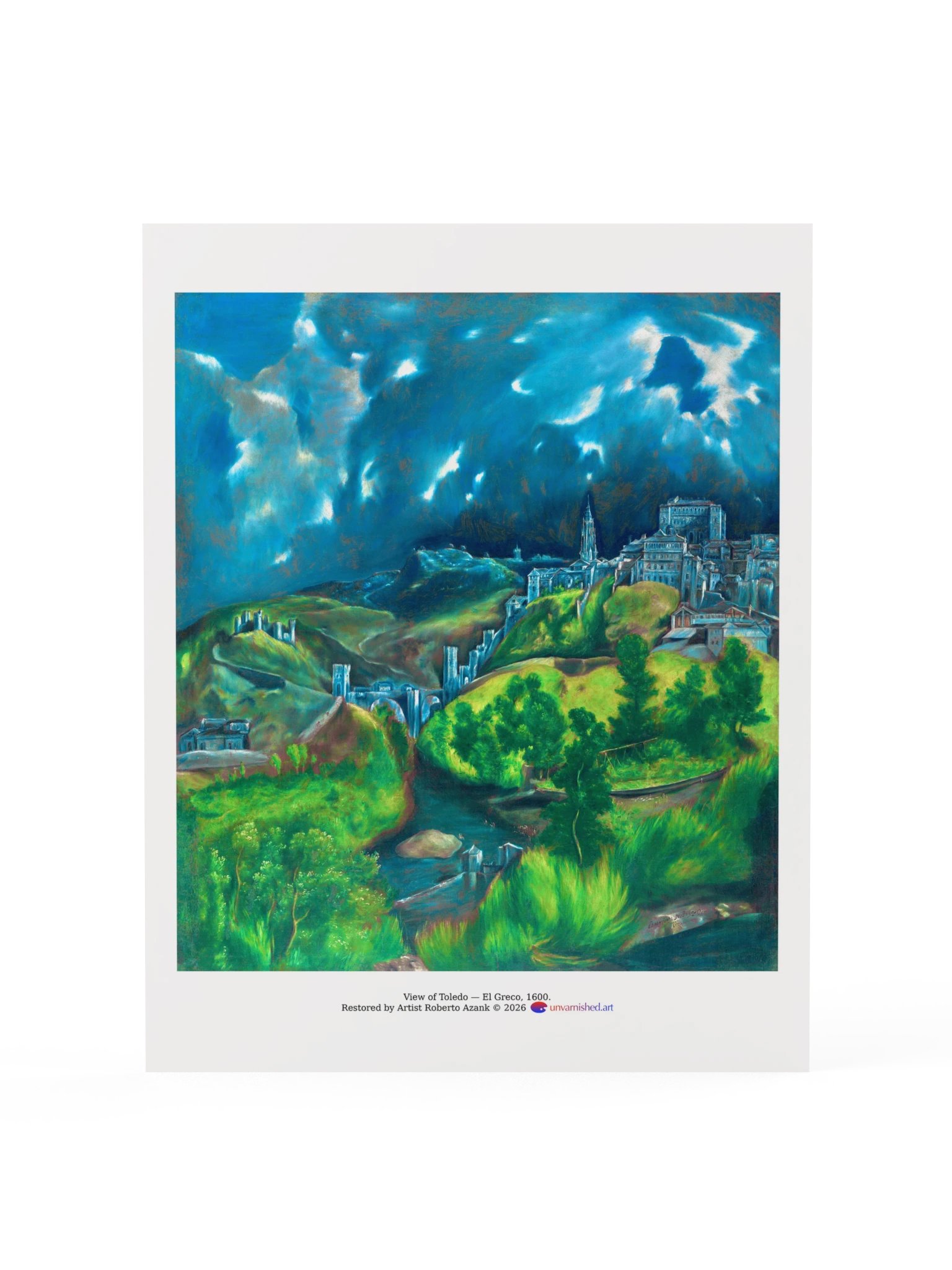 View of Toledo — Medium Poster product image (1)