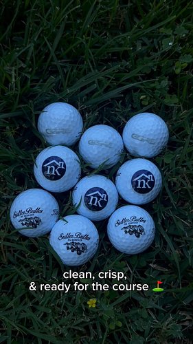 Threadhouse just leveled up ⛳️

Custom logo golf balls are officially here! These are perfect for client gifts, tournaments, ...