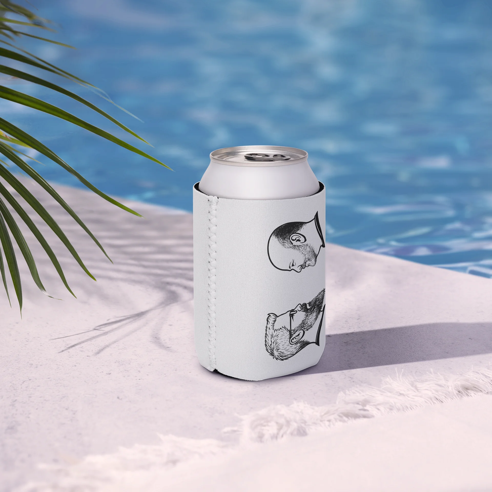 Vertical Faces logo Stubby Holder product image (6)