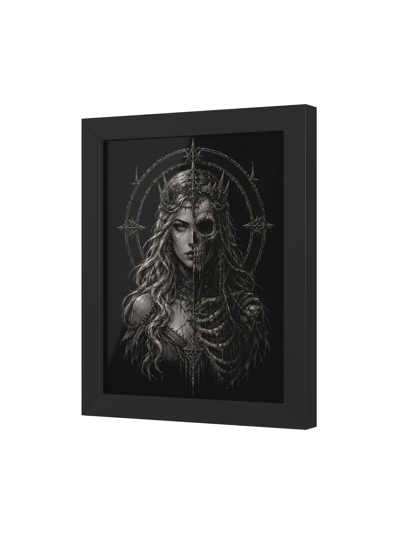 NORTHERN ILLUSIONS - The Faces of Hel (Goddess) Premium Framed Poster product image (12)