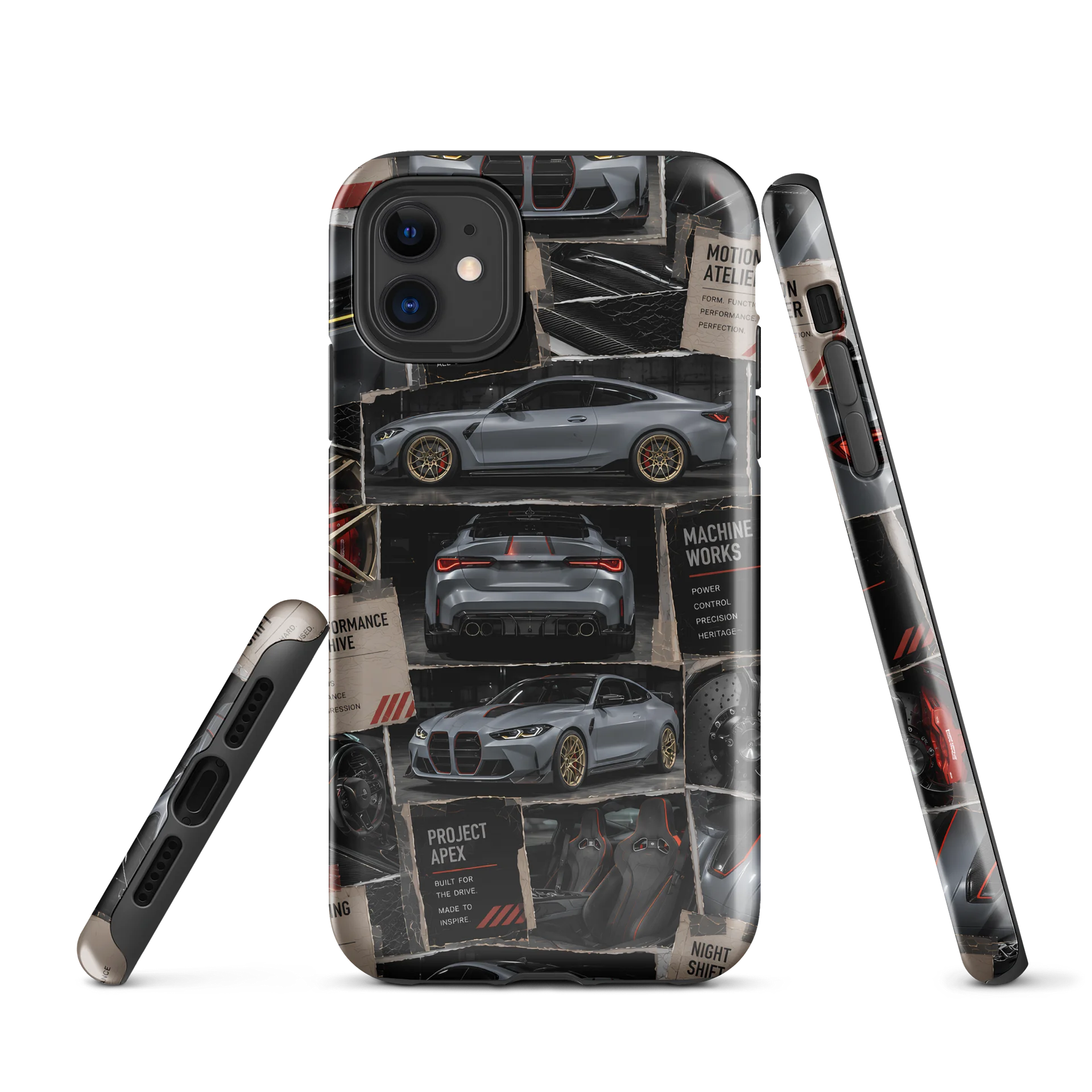 Machine Works Satin Gray Performance Studio Tough Phone Case product image (1)