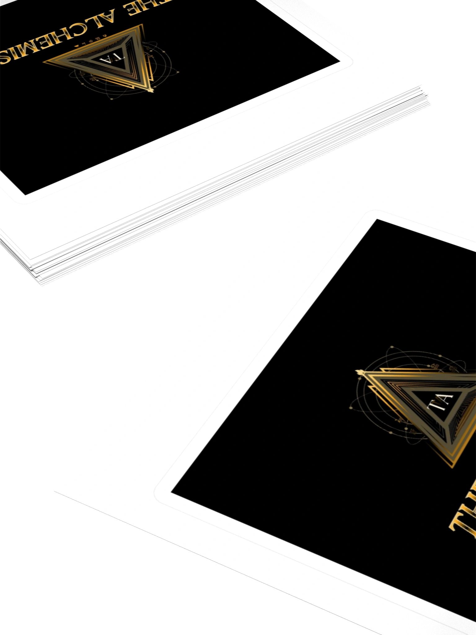 The Alchemism Gold Triangle Logo Kiss Cut Sticker product image (13)