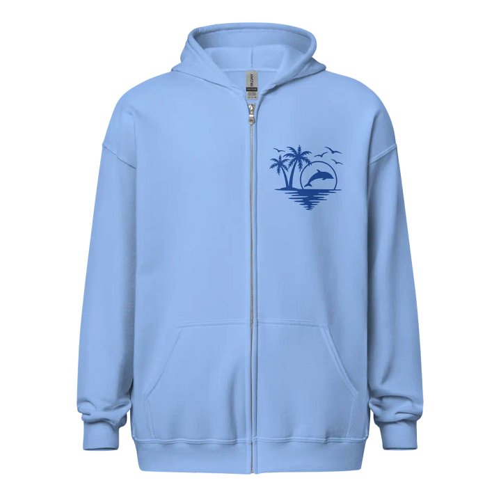 Here to Rock the Boat Zip Hoodie product image (1)