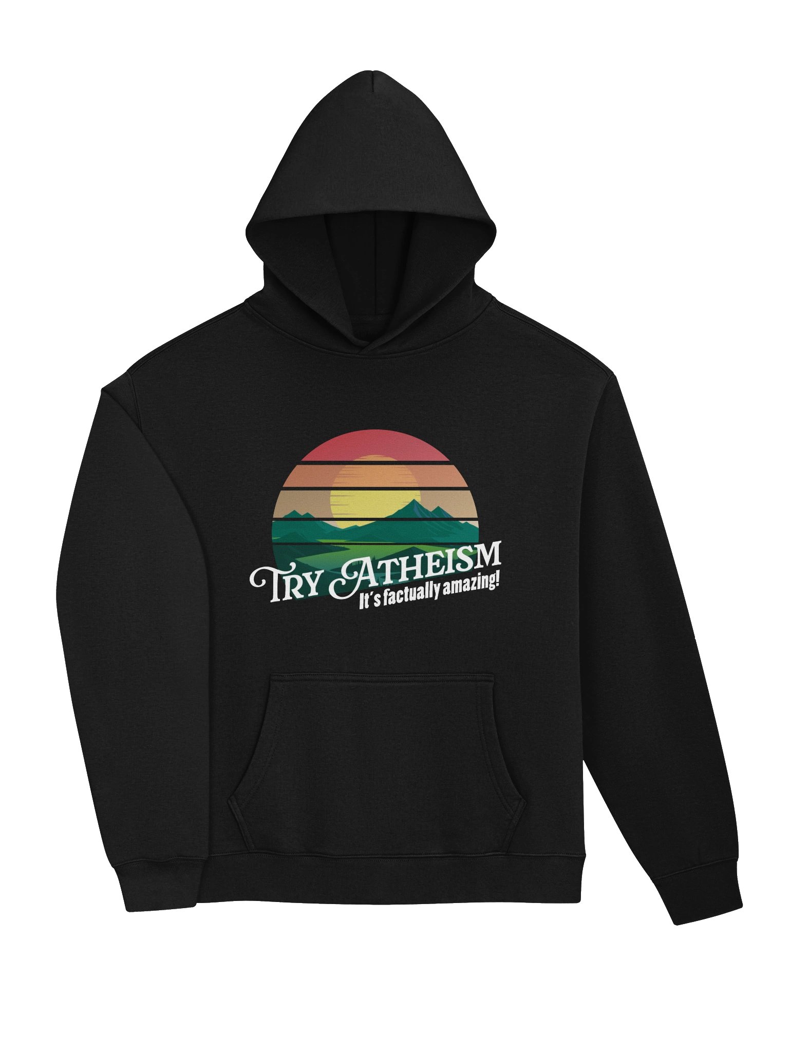 Try Atheism hoodie product image (20)