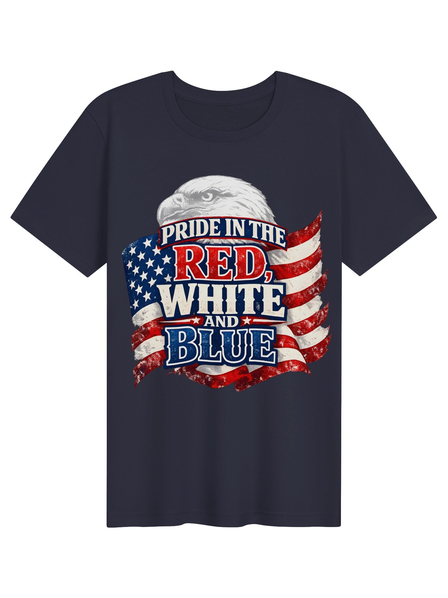 Pride in the Red, White and Blue Eagle Tee product image (1)
