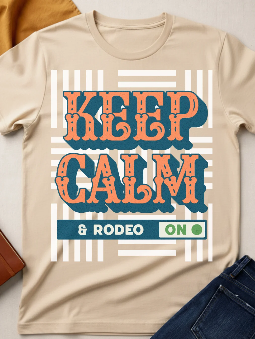 Keep Calm & Rodeo On product image (1)
