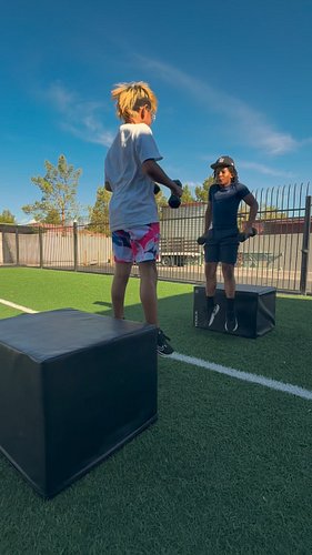 Explosive work with a purpose. 💥

It’s easy to see jumps and think we’re just trying to make athletes more explosive.

We are...