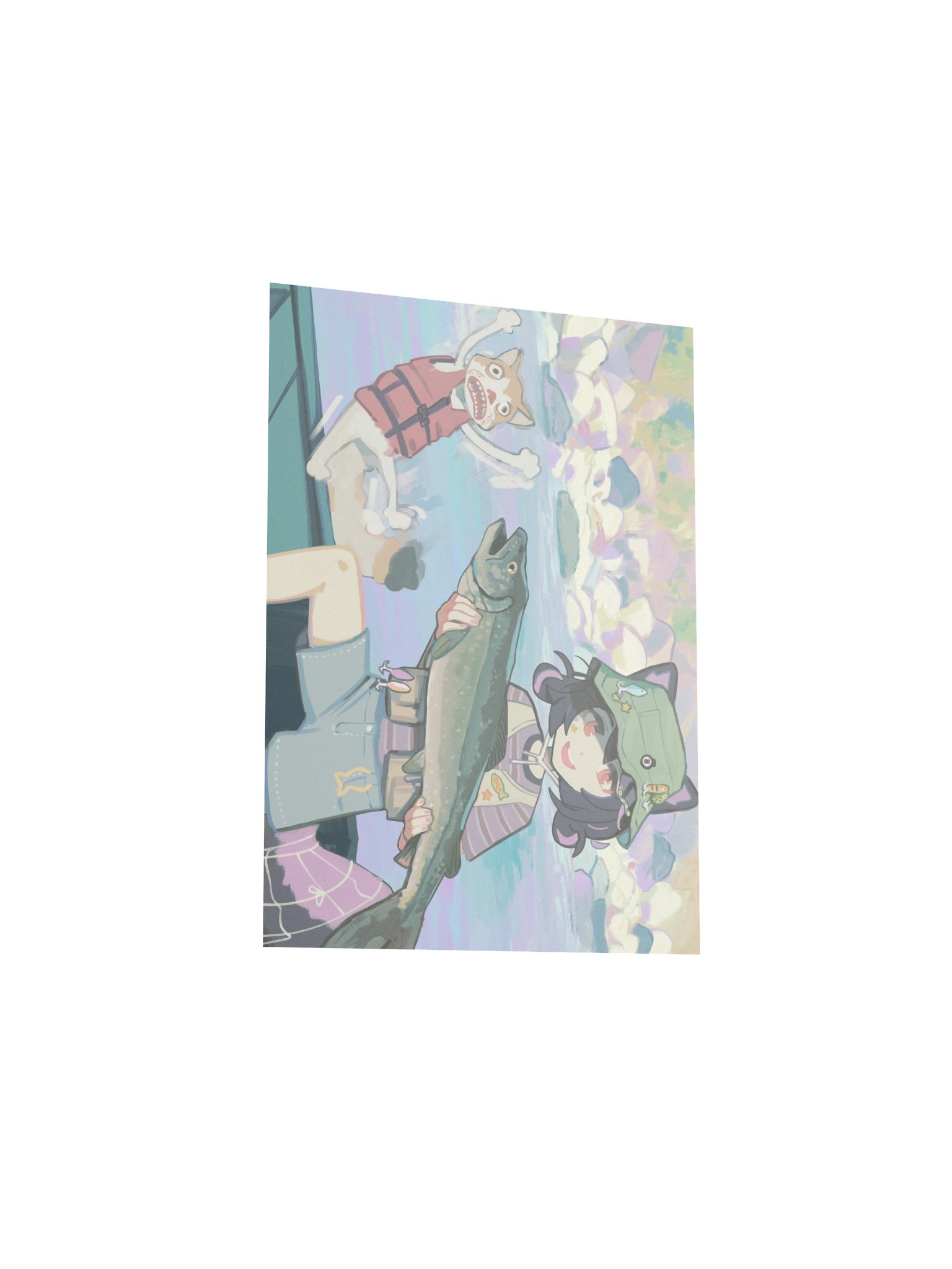 Big Catch! Art print product image (17)
