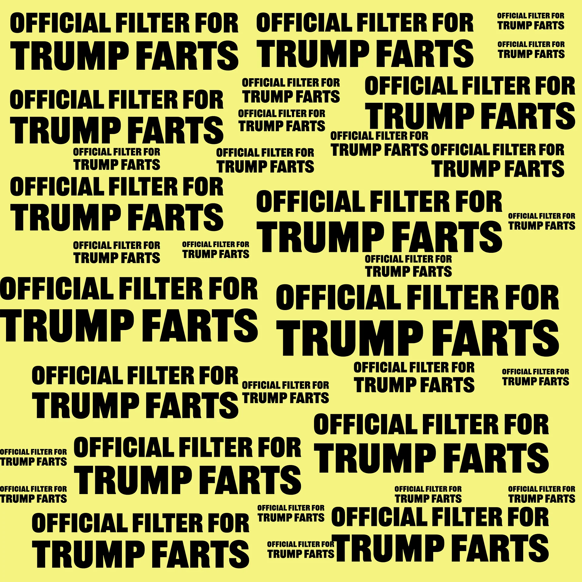 Trump Fart Filtration Face Mask product image (4)