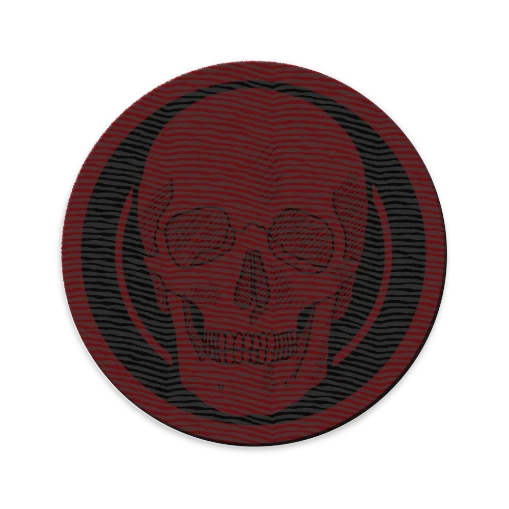 Red skull patch product image (1)