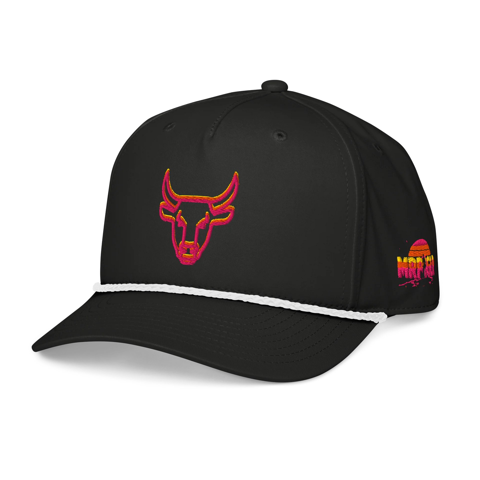 Sunset Silhouette Retro Cap product image (4)