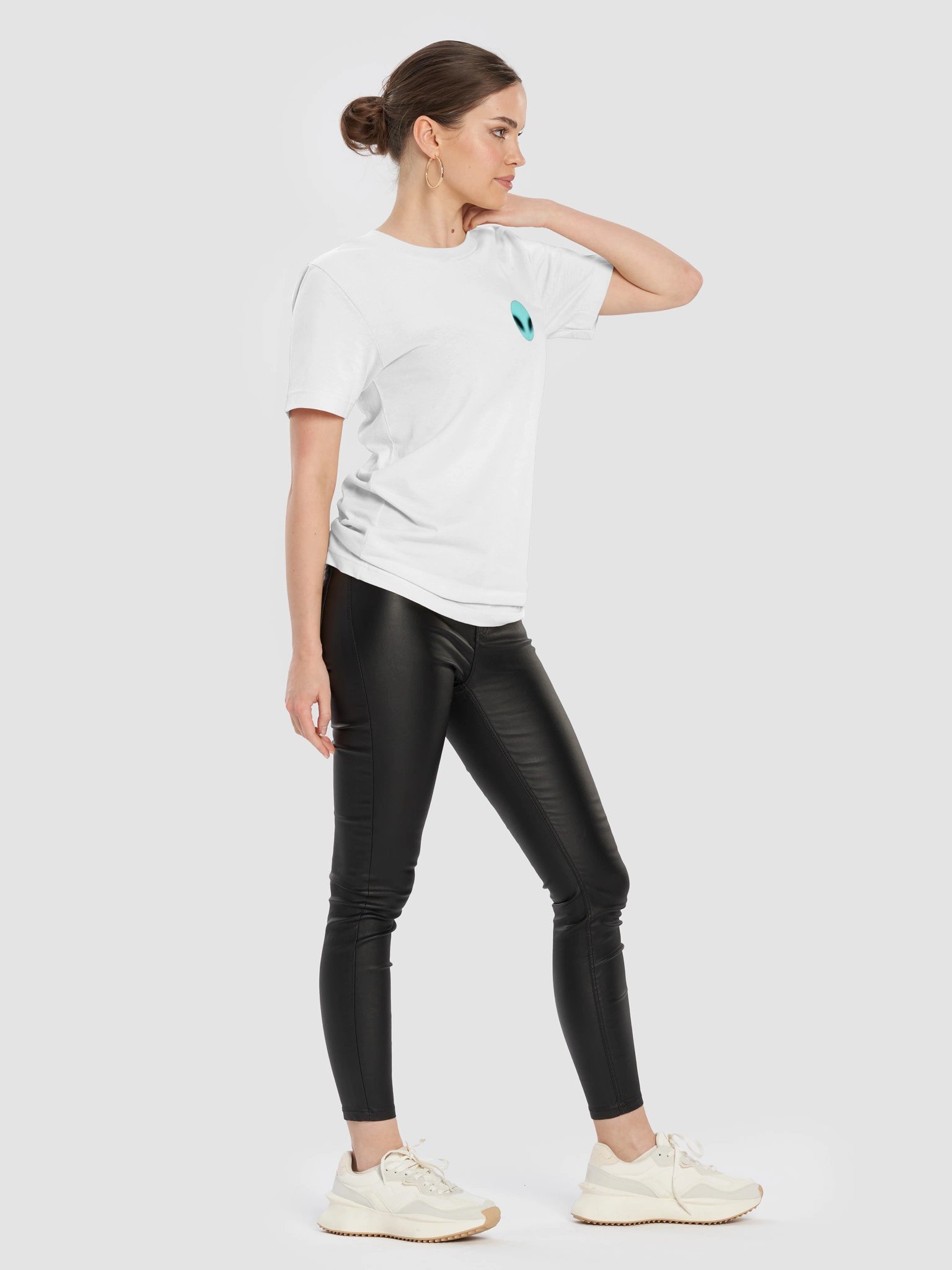 BLUE TWO LEFT-CHEST TEE | Scole Archive Collection #3 product image (2)