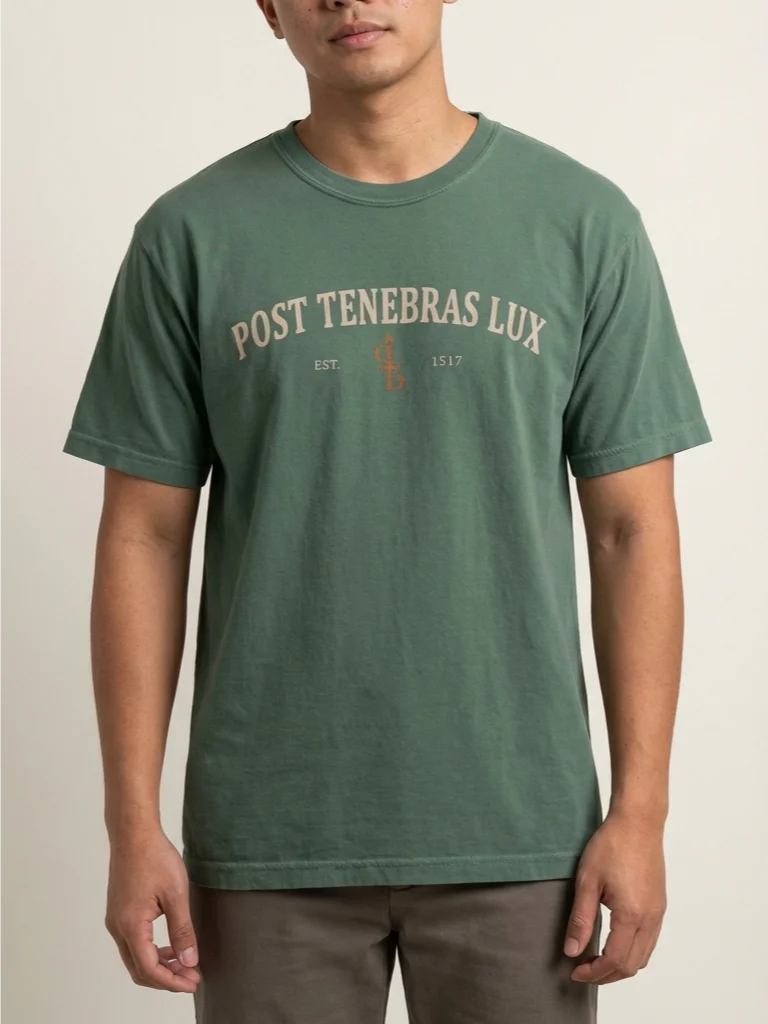 Post Tenebras Lux 1517 Tee | Heavyweight product image (4)