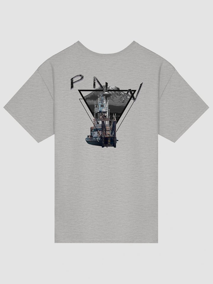 PNW - T - Mt. Raine& Tug Terri L. Brusco – Maritime Workwear | Twin Anchor Apparel Short Sleeve Tee Linehand Line product image (1)