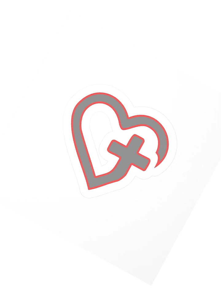 Cross In Heart sticker product image (6)