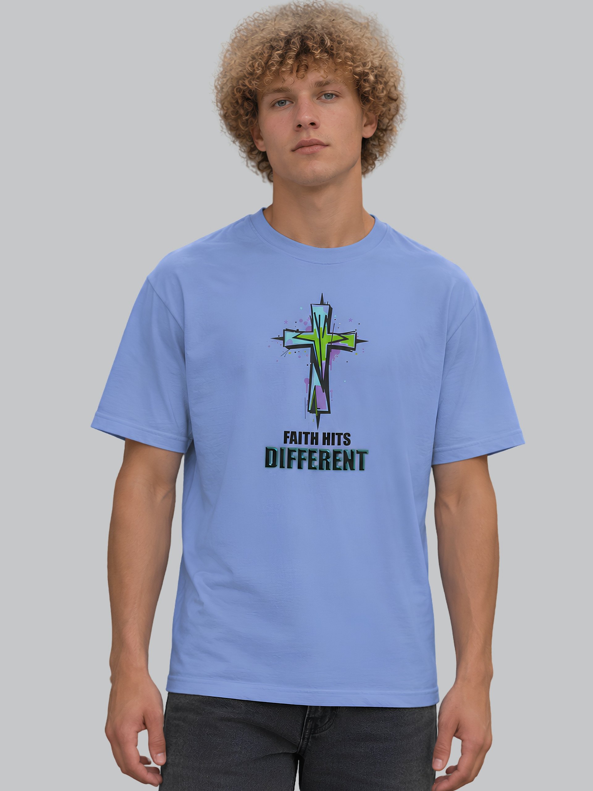 Faith Hits Different Faith T-shirt product image (1)