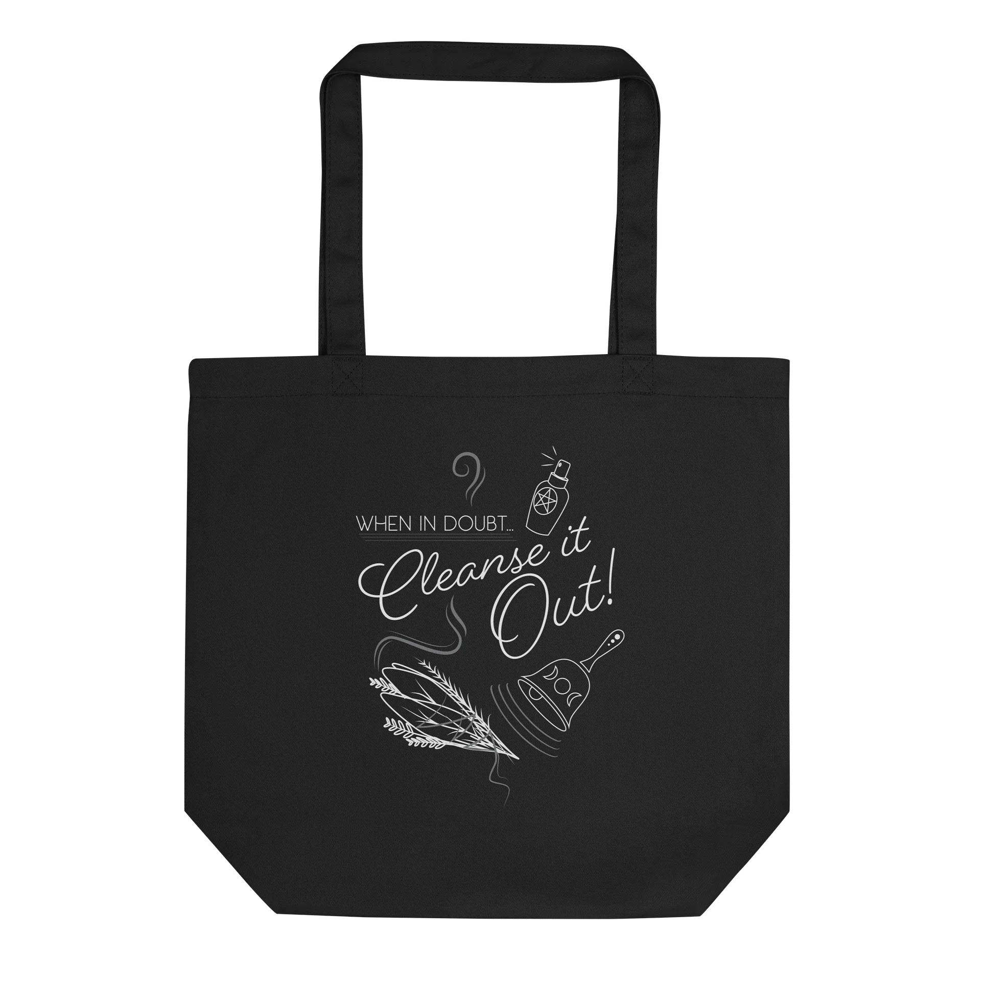 "Cleanse it out!" Eco-friendly tote bag product image (1)