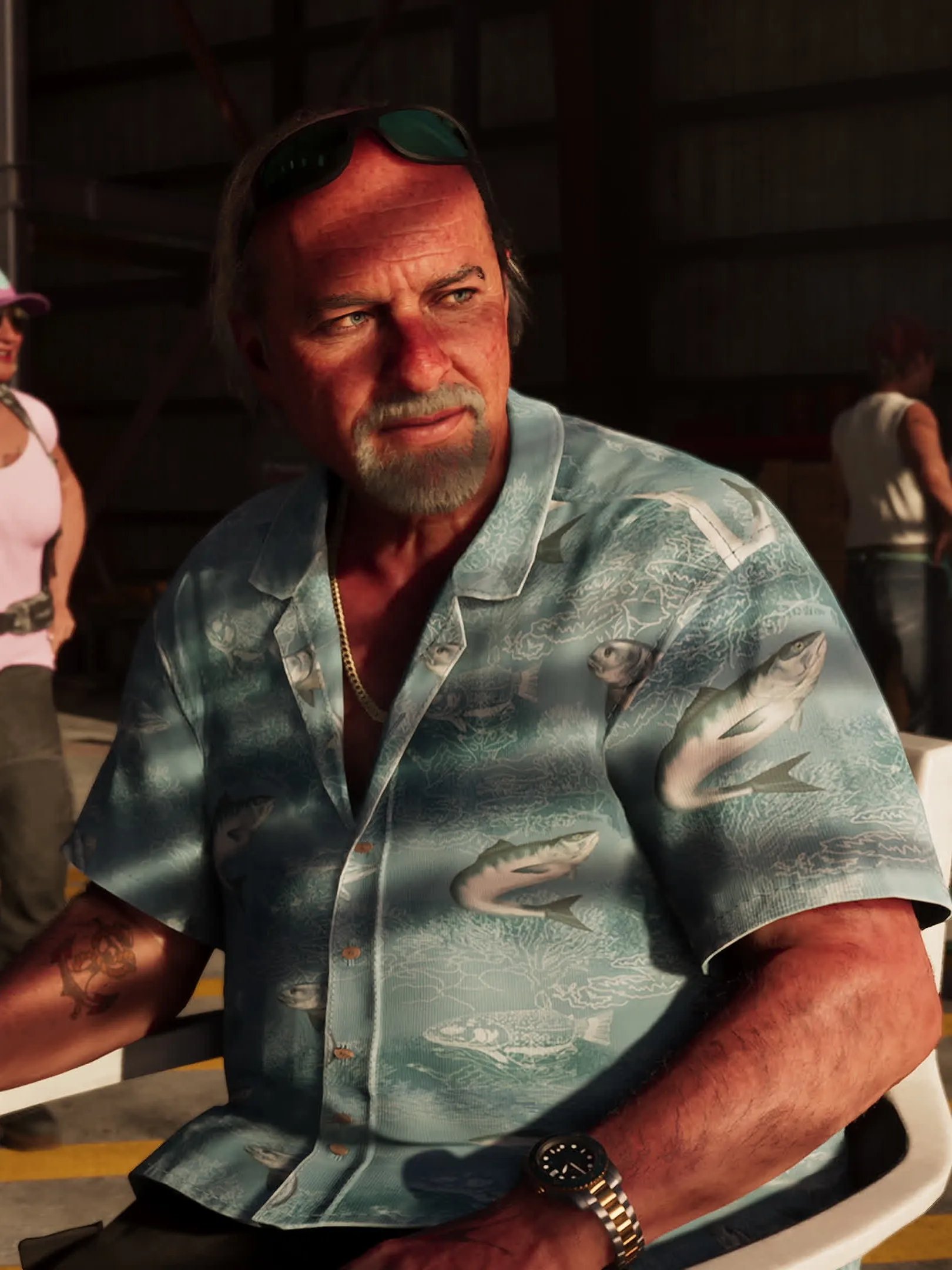 GTA VI Brain Heder Shark Shirt product image (5)